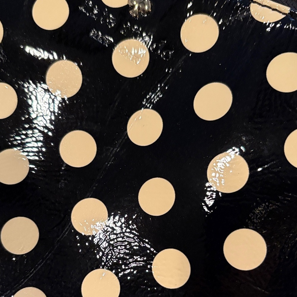 Kate Spade Black and Cream Polka Dot Crossbody Bag - Picture 3 of 5